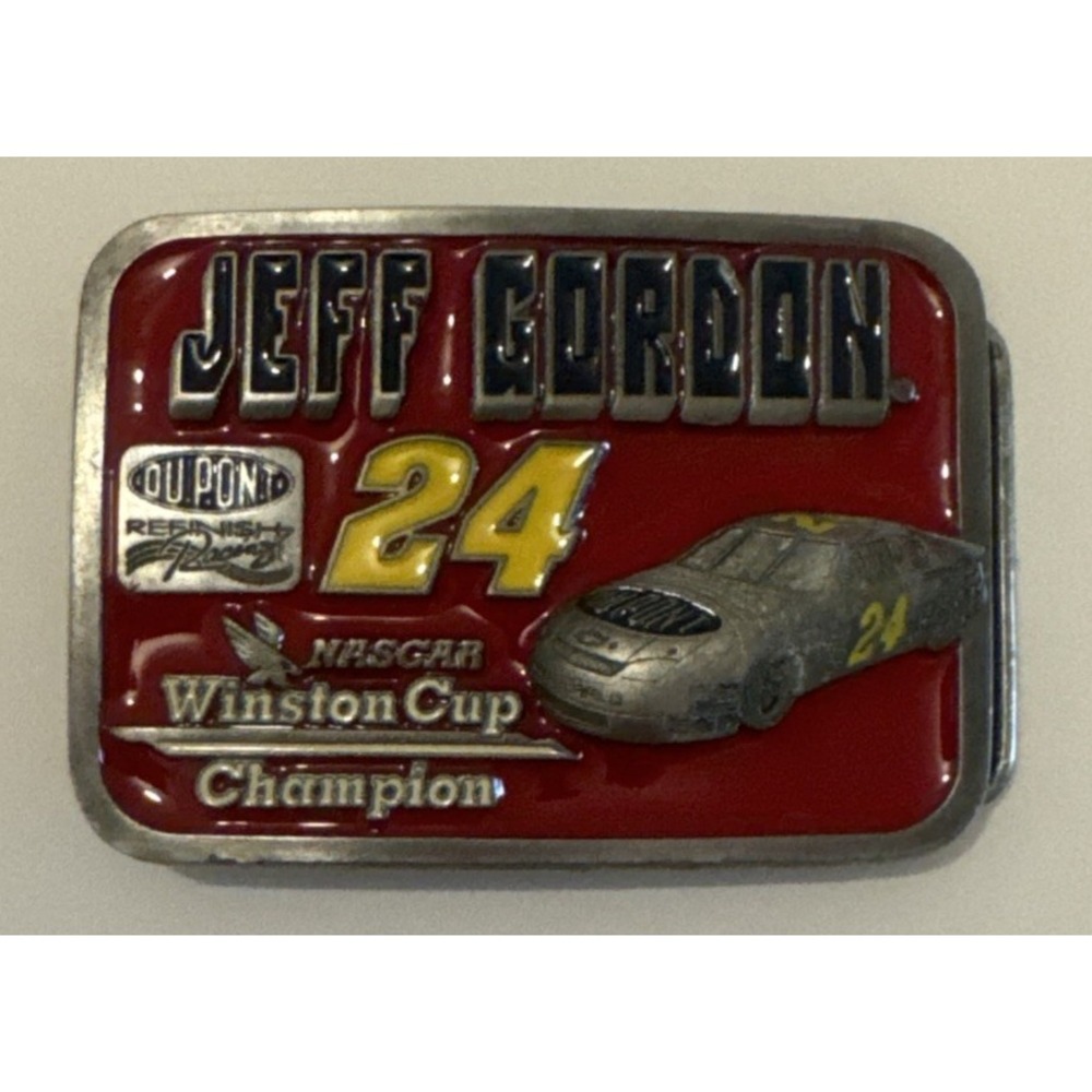 Jeff Gordon Nascar Winston Cup Champion Belt Buckle 1996 Limited Ed 3828/10,000